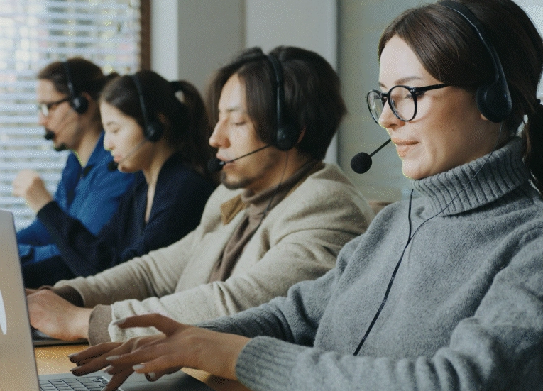 Equipo de soporte al cliente